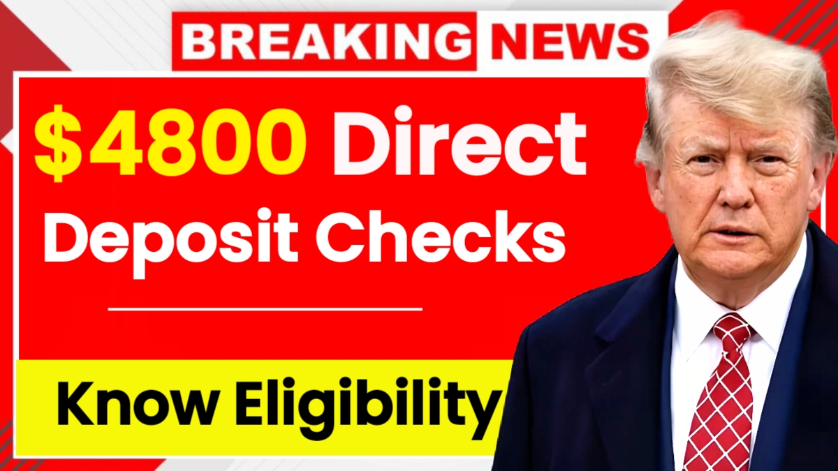 $4800 Direct Deposit Checks June 2025